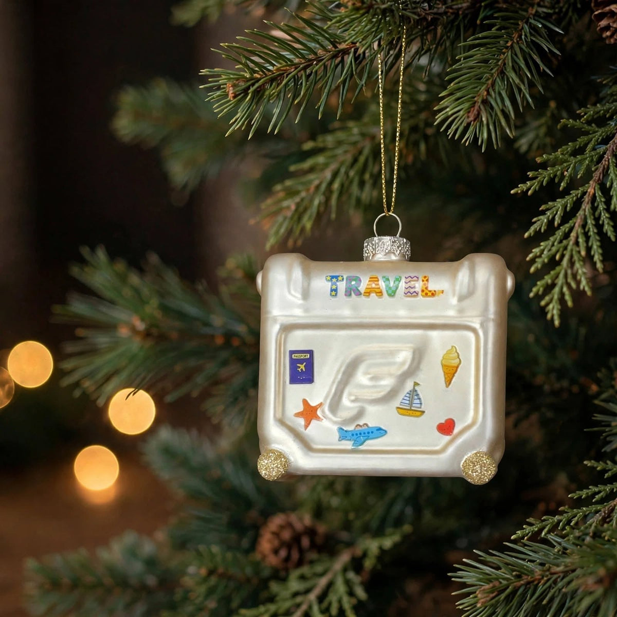 Little Traveler Trolley Ornament - First Trip Adventure - MEMOIR Amsterdam